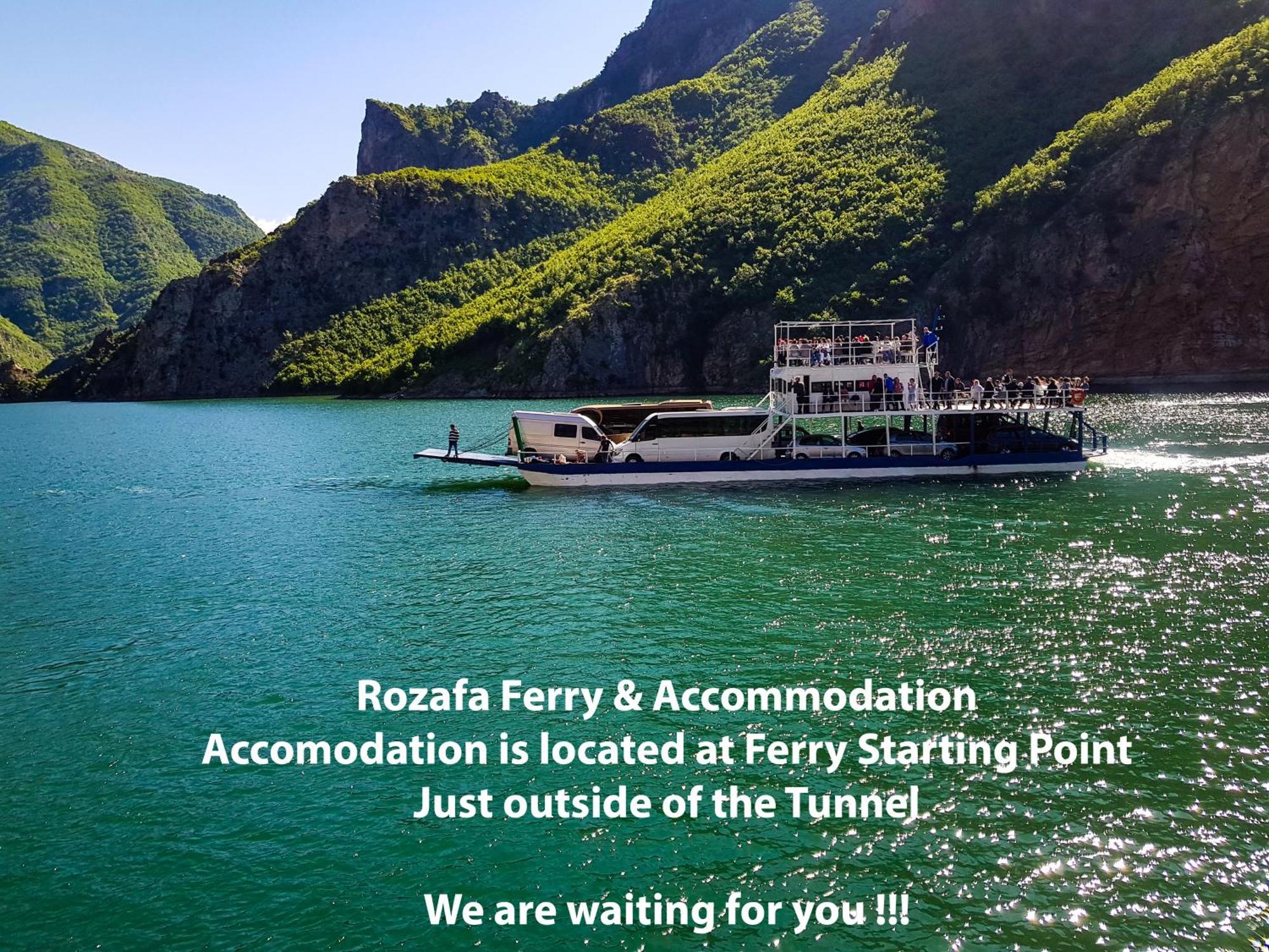 Rozafa Ferry & Accommodation Koman المظهر الخارجي الصورة